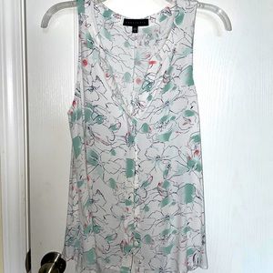 Sanctuary Small sleeveless button down shirt blouse gently used